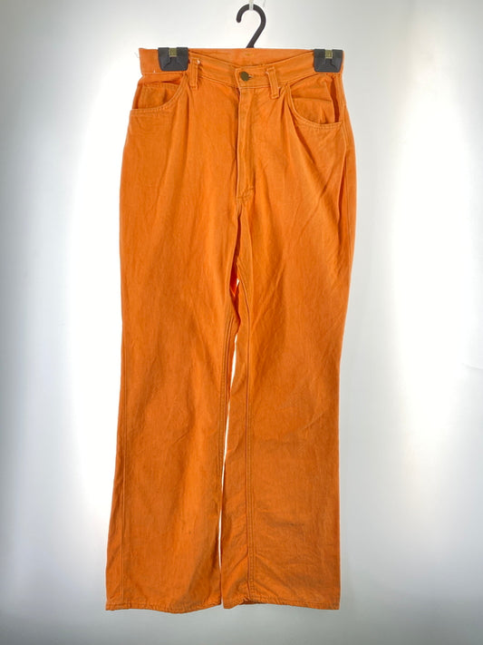 【中古品】【メンズ】 LEE リー 42TALON USA製 カラーパンツ ボトムス 157-260523-zi-20-min カラー：オレンジ 万代Net店