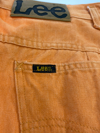 【中古品】【メンズ】 LEE リー 42TALON USA製 カラーパンツ ボトムス 157-260523-zi-47-min カラー：オレンジ 万代Net店