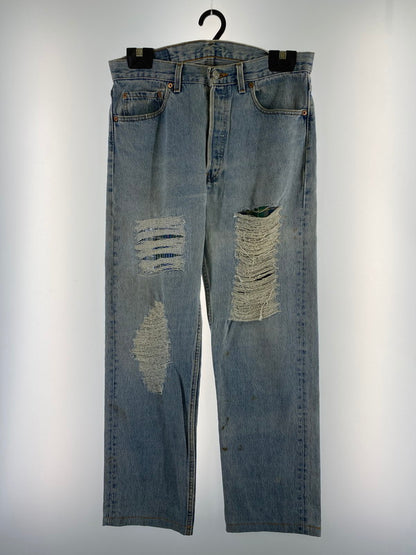 【中古品】【メンズ】 Levi's リーバイス 刻印532 90S 501DENIM PANTS デニムパンツ ボトムス 157-240607-jt-03-min サイズ：W33 カラー：ライトインディゴ 万代Net店