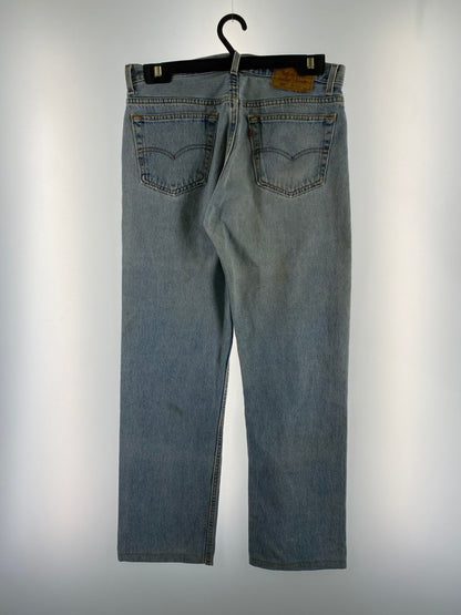 【中古品】【メンズ】 Levi's リーバイス 刻印532 90S 501DENIM PANTS デニムパンツ ボトムス 157-240607-jt-03-min サイズ：W33 カラー：ライトインディゴ 万代Net店