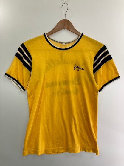 【中古品】【メンズ】  USED 50-60’s S/S TEE ユーズド ショートスリーブ Tシャツ 半袖Tシャツ トップス 146-240603-yn-29-min サイズ：S カラー：イエロー 万代Net店