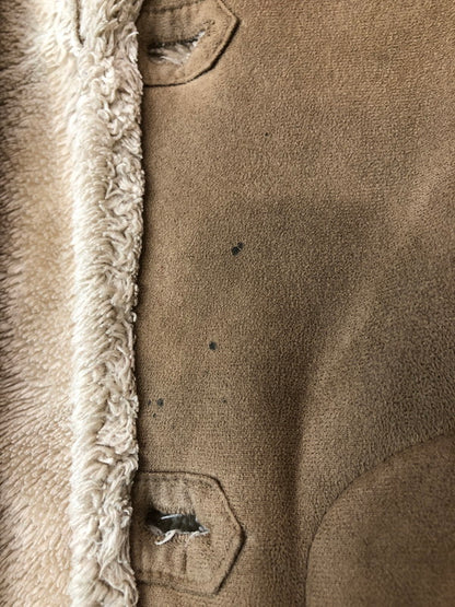 【現状渡し品】【メンズ】 KANSAI JEANS カンサイジーンズ NPF590 LS MOUTON JACKET マウンテンジャケット 146-260423-zi-11-min サイズ：M カラー：ブラウン 万代Net店