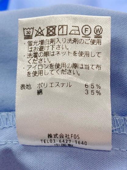 【中古品】【メンズ】 Dickies ディッキーズ ×FUMITO GANRYU フミト ガンリュウ PLEATED WORK SHIRT FU7-SH-01  プリーツ ワークシャツ 長袖シャツ トップス 140-240603-jt-01-min サイズ：1 カラー：ライトブルー系 万代Net店