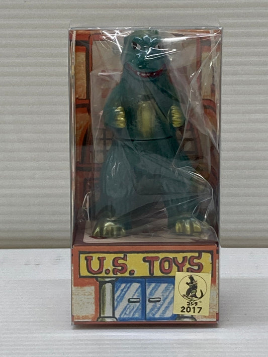 【中古品】 U.S.TOYS ゴジラ ビル箱 ユーエス トイズ ゴジラ2017 フィギュア レトロ おもちゃ 044-251113-EM-04-min 万代Net店