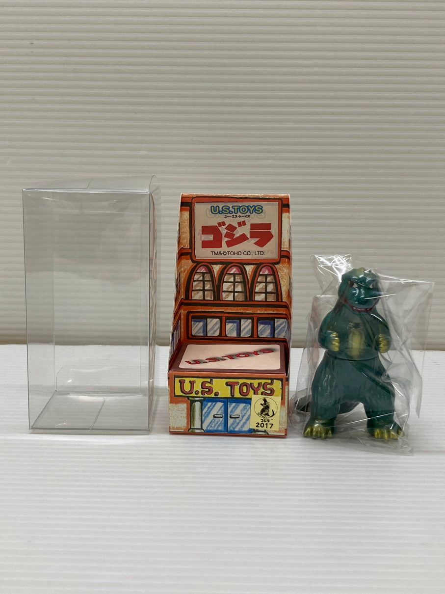 【中古品】 U.S.TOYS ゴジラ ビル箱 ユーエス トイズ ゴジラ2017 フィギュア レトロ おもちゃ 044-251113-EM-04-min 万代Net店