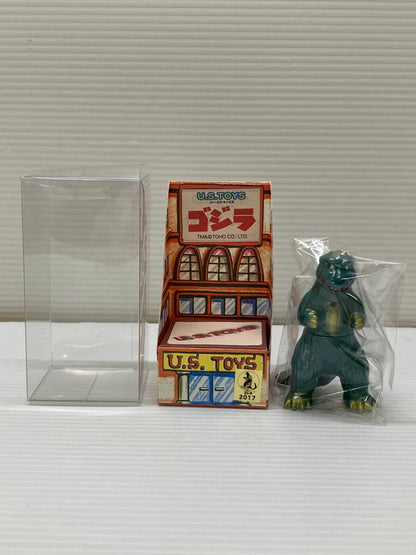 【中古品】 U.S.TOYS ゴジラ ビル箱 ユーエス トイズ ゴジラ2017 フィギュア レトロ おもちゃ 044-251113-EM-04-min 万代Net店