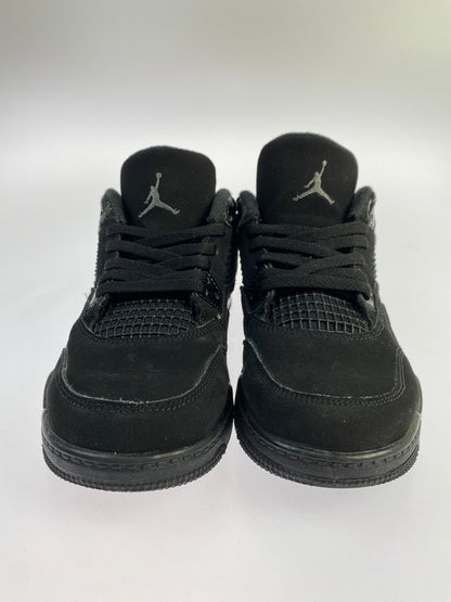 【中古品】【キッズ】 NIKE ナイキ JORDAN 4 RETRO(PS) BQ7669-010 ジョーダン 4 レトロ スニーカー 靴 173-240608-yn-05-min サイズ：20.0cm US1Y カラー：BLACK/BLACK-LT GRAPHITE 万代Net店