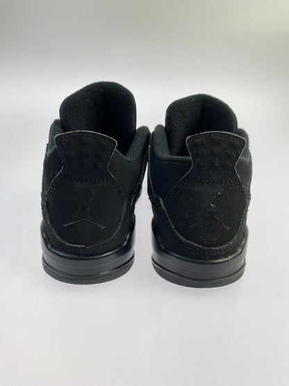 【中古品】【キッズ】 NIKE ナイキ JORDAN 4 RETRO(PS) BQ7669-010 ジョーダン 4 レトロ スニーカー 靴 173-240608-yn-05-min サイズ：20.0cm US1Y カラー：BLACK/BLACK-LT GRAPHITE 万代Net店