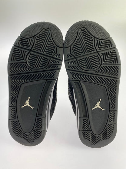 【中古品】【キッズ】 NIKE ナイキ JORDAN 4 RETRO(PS) BQ7669-010 ジョーダン 4 レトロ スニーカー 靴 173-240608-yn-05-min サイズ：20.0cm US1Y カラー：BLACK/BLACK-LT GRAPHITE 万代Net店