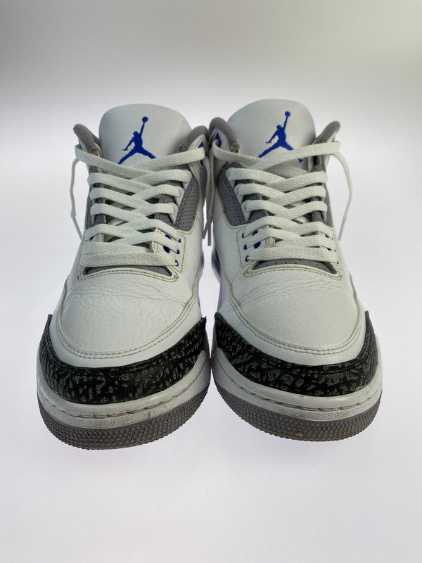 【中古品】【メンズ】 NIKE ナイキ AIR JORDAN 3 RETRO"RACER BLUE" CT8532-145 エアジョーダン 3 レトロ スニーカー シューズ 靴 160-240606-me-14-min サイズ：29.0cm カラー：WHITE/RACER BLUE-BLACK 万代Net店