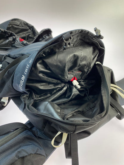 【中古品】【メンズ】 Mammut マムート LITHIUM CREST 50+ BACKPACK バックパック リュック バッグ カバン 鞄 188-240611-ab-5-min カラー：ネイビー系 万代Net店