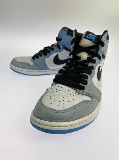 【中古品】【メンズ】 NIKE ナイキ AIR JORDAN 1 RETRO HIGH OG 555088-134 エア ジョーダン 1 レトロ ハイ オリジナル スニーカー 靴 160-240608-yn-02-min サイズ：27.0cm US9 カラー：ホワイト/ライトブルー 万代Net店