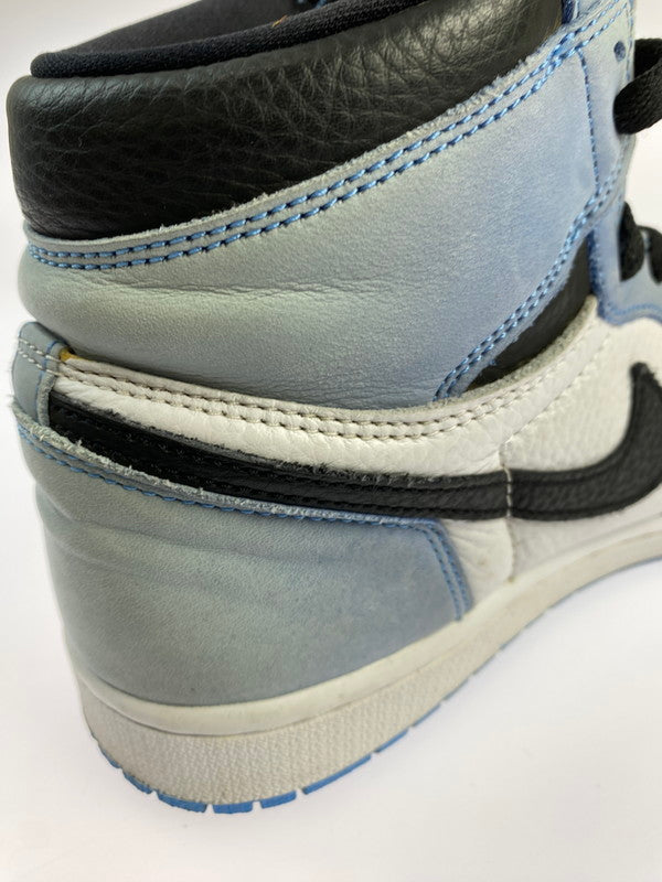 【中古品】【メンズ】 NIKE ナイキ AIR JORDAN 1 RETRO HIGH OG 555088-134 エア ジョーダン 1 レトロ ハイ オリジナル スニーカー 靴 160-240608-yn-02-min サイズ：27.0cm US9 カラー：ホワイト/ライトブルー 万代Net店