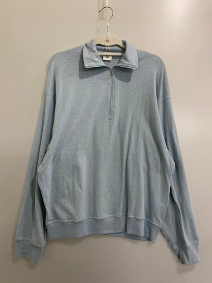 【中古品】【レディース】 6 ROKU BEAUTY&YOUTH × AMERI HALF ZIP PULLOVER ロク ビューティアンドユース アメリ ハーフジップ プルオーバー 長袖 トップス 170-241121-yn-08-min カラー：ライトブルー 万代Net店