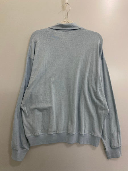 【中古品】【レディース】 6 ROKU BEAUTY&YOUTH × AMERI HALF ZIP PULLOVER ロク ビューティアンドユース アメリ ハーフジップ プルオーバー 長袖 トップス 170-241121-yn-08-min カラー：ライトブルー 万代Net店