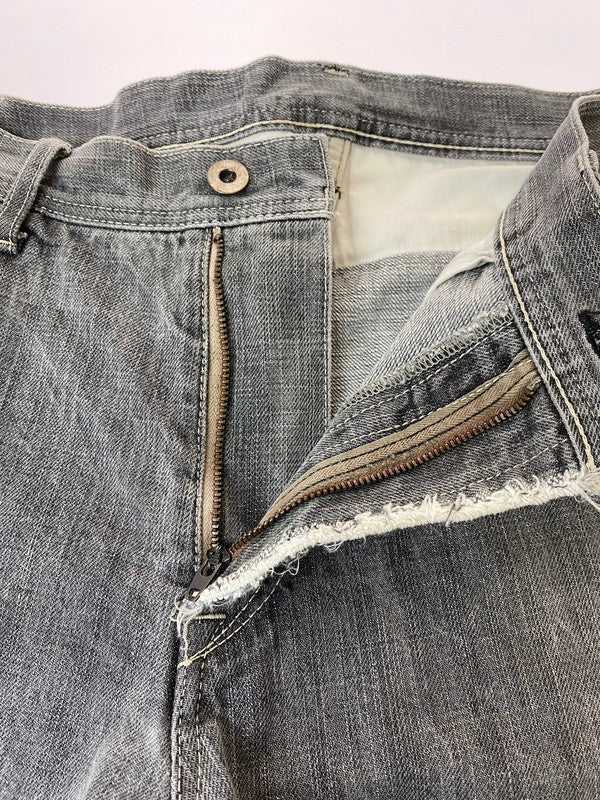 【中古品】【メンズ】  Y'S DENIM PANTS MX-P13-007 ワイズ デニムパンツ ボトムス 151-240624-yn-09-min サイズ：3 カラー：グレー 万代Net店