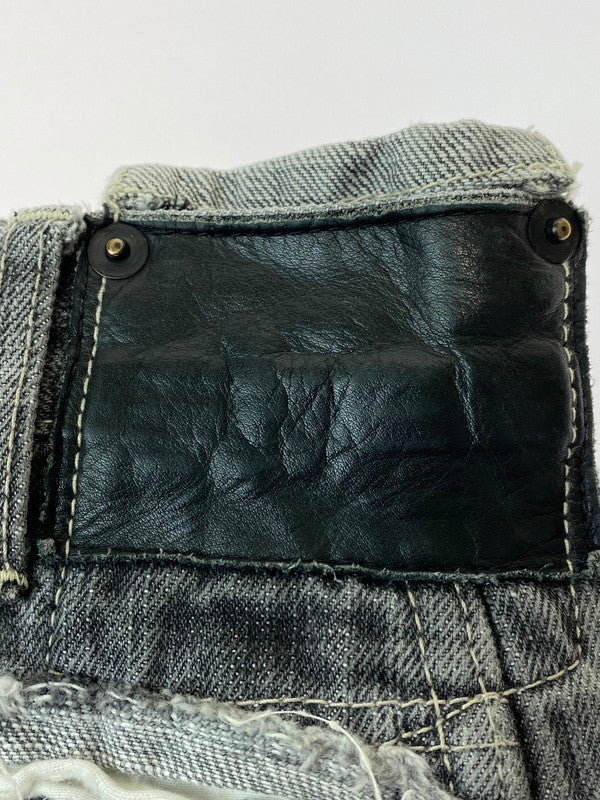 【中古品】【メンズ】  Y'S DENIM PANTS MX-P13-007 ワイズ デニムパンツ ボトムス 151-240624-yn-09-min サイズ：3 カラー：グレー 万代Net店