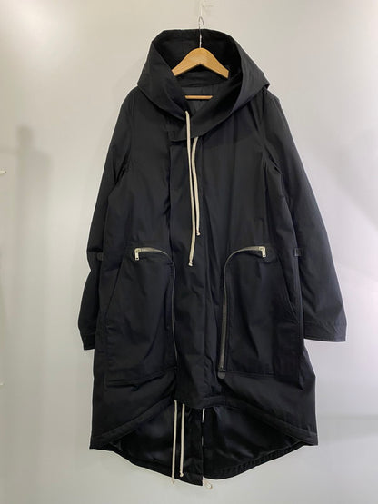 【中古美品】【メンズ】 Rick Owens リックオウエンス 22AW BAUHAUS FISHTAIL RU02B2971-TE バウハウスフィッシュテール コート アウター 141-240613-yn-13-min サイズ：IT48 カラー：ブラック 万代Net店