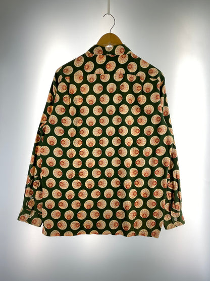【中古品】【メンズ】 MEN'S BIGI メンズビギ 90S 総柄オープンカラーシャツ 1990年代 メンズ トップス 長袖シャツ 146-260617-KS-21-min サイズ：3 カラー：マルチカラー 万代Net店