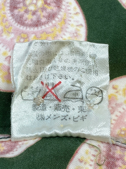 【中古品】【メンズ】 MEN'S BIGI メンズビギ 90S 総柄オープンカラーシャツ 1990年代 メンズ トップス 長袖シャツ 146-260617-KS-21-min サイズ：3 カラー：マルチカラー 万代Net店
