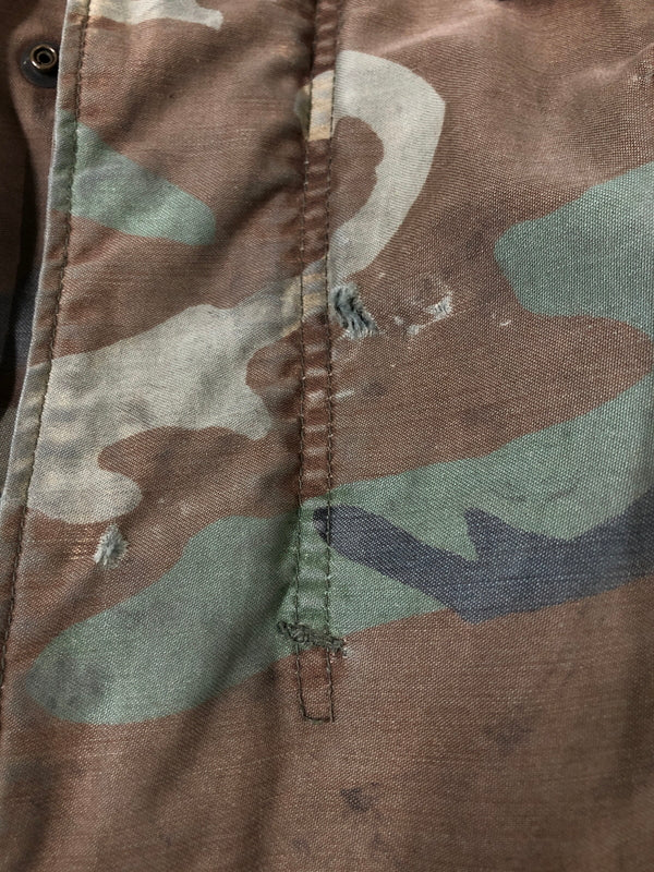 【現状渡し品】【メンズ】 US ARMY ユーエスアーミー M65 FIELD JACKET SCOVILL ZIP スコービル ジップ フィールドジャケット メンズ アウター ミリタリー アウトドア 146-260510-em-61-min カラー：ブラウン系（カモ） 万代Net店