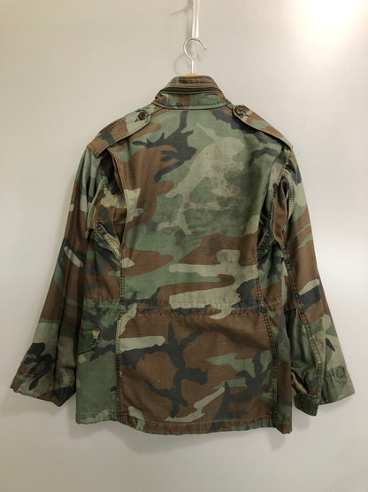 【現状渡し品】【メンズ】 US ARMY ユーエスアーミー M65 FIELD JACKET SCOVILL ZIP スコービル ジップ フィールドジャケット メンズ アウター ミリタリー アウトドア 146-260510-em-61-min カラー：ブラウン系（カモ） 万代Net店