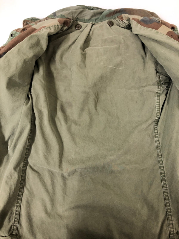 【現状渡し品】【メンズ】 US ARMY ユーエスアーミー M65 FIELD JACKET SCOVILL ZIP スコービル ジップ フィールドジャケット メンズ アウター ミリタリー アウトドア 146-260510-em-61-min カラー：ブラウン系（カモ） 万代Net店