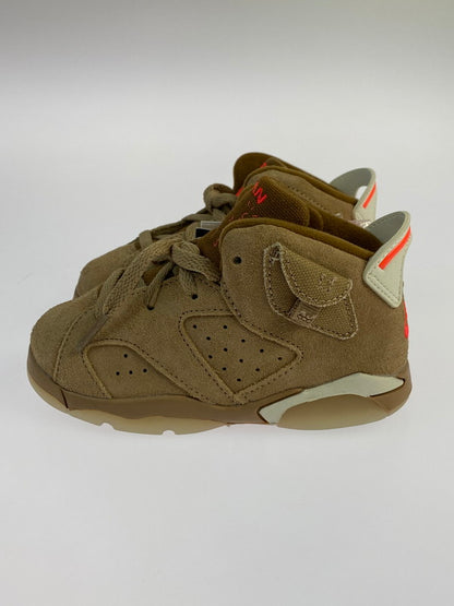 【中古美品】【キッズ】 NIKE ナイキ KIDS DH0692-200 JORDAN 6 RETRO SP (TD) SNEAKER キッズ スニーカー シューズ 靴 173-240614-ab-11-min サイズ：14.0cm カラー：BRITISH KHAKI/BRIGHT CRIMSON 万代Net店