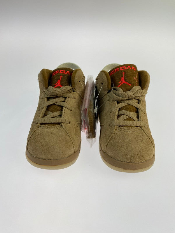 【中古美品】【キッズ】 NIKE ナイキ KIDS DH0692-200 JORDAN 6 RETRO SP (TD) SNEAKER キッズ スニーカー シューズ 靴 173-240614-ab-11-min サイズ：14.0cm カラー：BRITISH KHAKI/BRIGHT CRIMSON 万代Net店