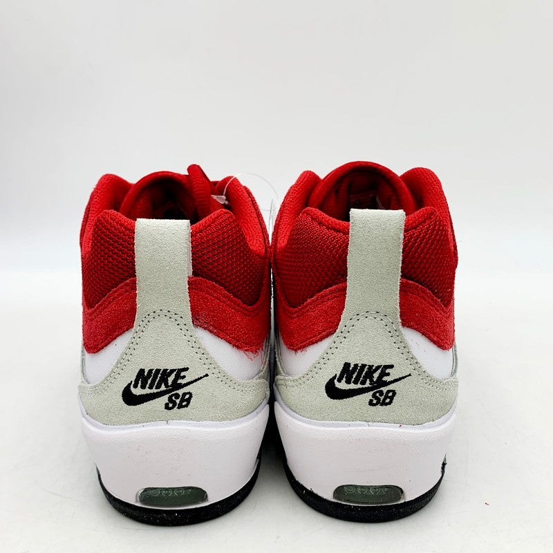 【中古美品】【メンズ】 NIKE SB ナイキエスビー AIR MAX ISHOD FB2393-100 エアマックス イショッド スニーカー シューズ 靴 160-240625-ay-12-izu サイズ：27.5cm カラー：WHITE/VARSITY RED-SUMMIT WHITE 万代Net店
