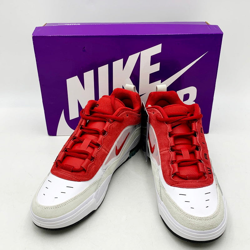 【中古美品】【メンズ】 NIKE SB ナイキエスビー AIR MAX ISHOD FB2393-100 エアマックス イショッド スニーカー シューズ 靴 160-240625-ay-15-izu サイズ：27cm カラー：WHITE/VARSITY RED-SUMMIT WHITE 万代Net店