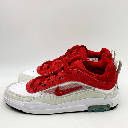 【中古美品】【メンズ】 NIKE SB ナイキエスビー AIR MAX ISHOD FB2393-100 エアマックス イショッド スニーカー シューズ 靴 160-240625-ay-15-izu サイズ：27cm カラー：WHITE/VARSITY RED-SUMMIT WHITE 万代Net店