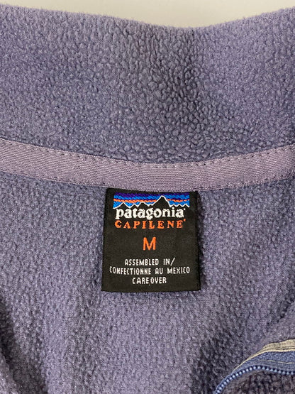 【中古品】【メンズ】 patagonia パタゴニア 90’S CAPILENE HALF ZIP FLEECE フリース 144-241011-cn-21-min サイズ：M カラー：パープル 万代Net店