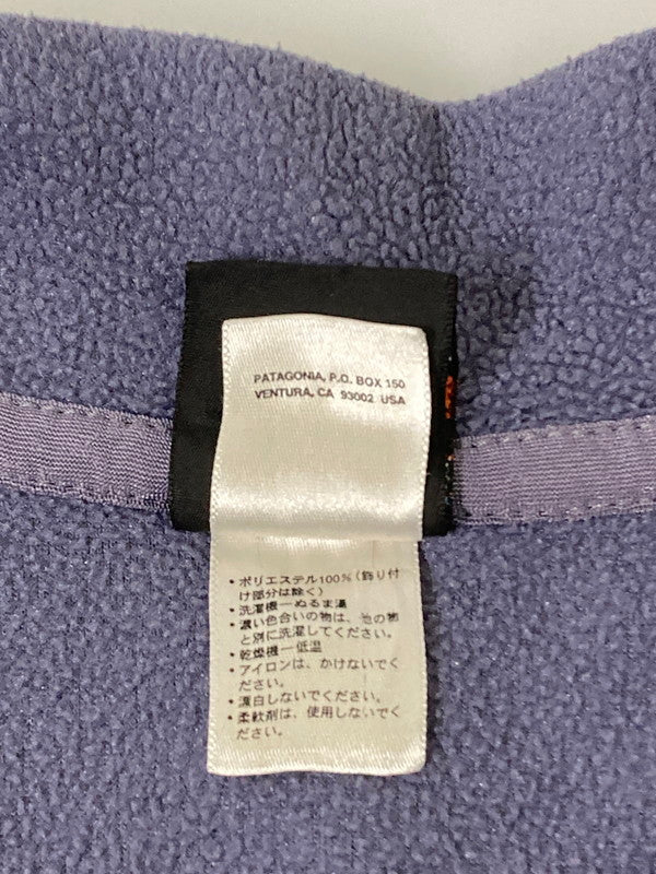 【中古品】【メンズ】 patagonia パタゴニア 90’S CAPILENE HALF ZIP FLEECE フリース 144-241011-cn-21-min サイズ：M カラー：パープル 万代Net店