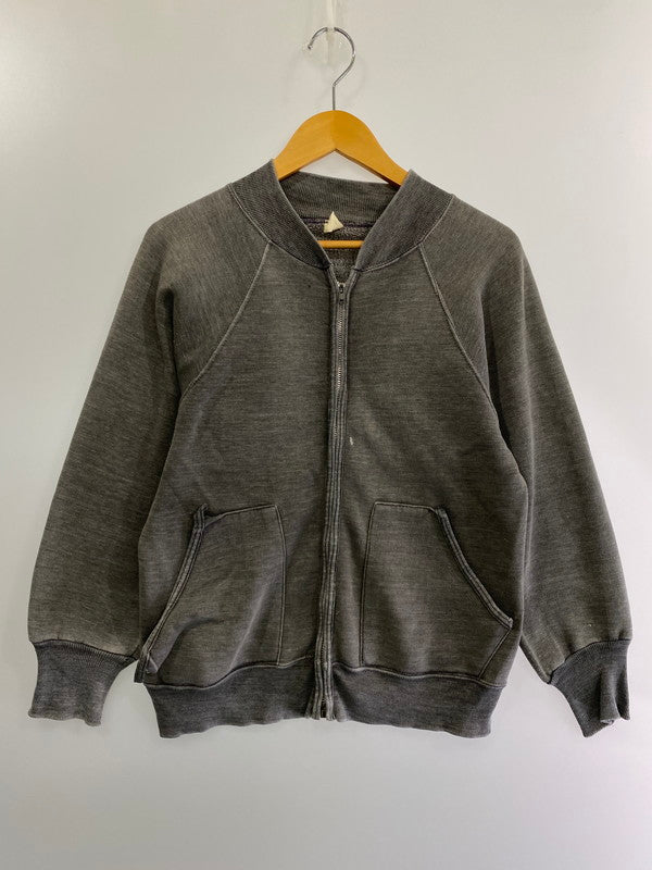 【中古品】【メンズ】  PORTSWEAR PRODUCTS スポーツウェア プロダクト USA製 50'S FULL ZIP SWEAT CARDIGAN 50年代 フルジップ スウェット カーディガンカーディガンSWIFTジップ セパポケ 146-240617-cn-12-min サイズ：S カラー：グレー系 万代Net店