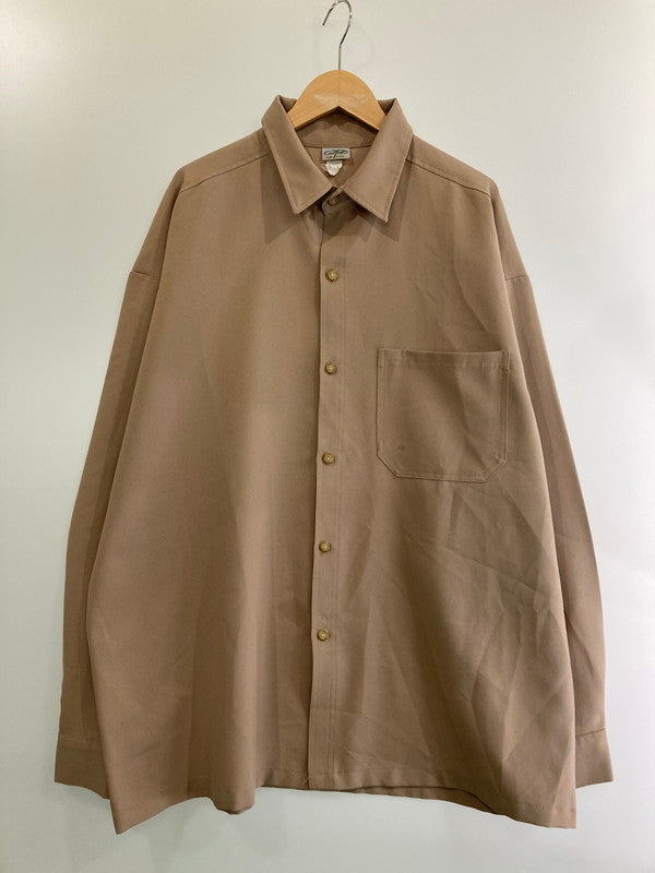 【中古品】【メンズ】  CALTOP キャルトップ STANDARD L S SHIRT シャツ トップス 142-240801-ks-03-min サイズ：XL カラー：ベージュ 万代Net店