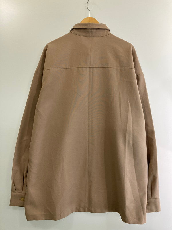 【中古品】【メンズ】  CALTOP キャルトップ STANDARD L S SHIRT シャツ トップス 142-240801-ks-03-min サイズ：XL カラー：ベージュ 万代Net店