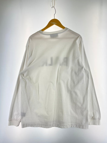 【中古品】【メンズ】 BALR. ボーラー B1111.1027 L S LOGO TEE 長袖Tシャツ 142-260110-zi-08-min サイズ：M カラー：ホワイト 万代Net店