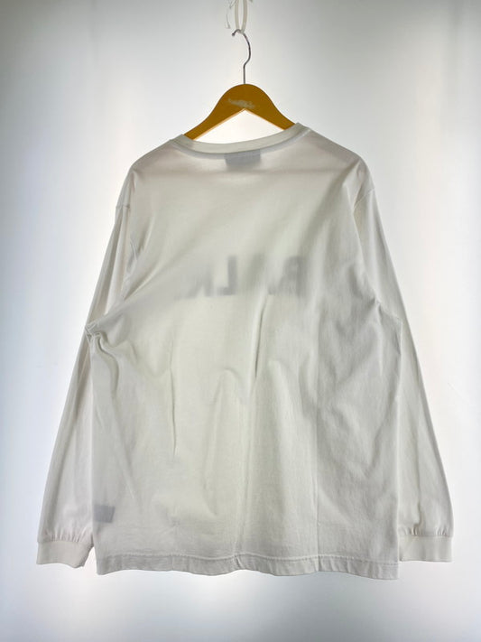 【中古品】【メンズ】 BALR. ボーラー B1111.1027 L S LOGO TEE 長袖Tシャツ 142-260110-zi-08-min サイズ：M カラー：ホワイト 万代Net店