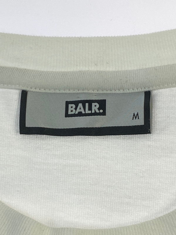 【中古品】【メンズ】 BALR. ボーラー B1111.1027 L S LOGO TEE 長袖Tシャツ 142-260110-zi-08-min サイズ：M カラー：ホワイト 万代Net店