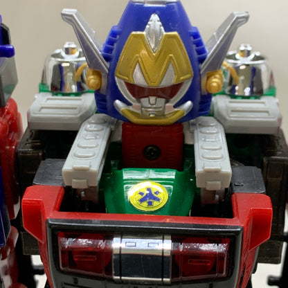 【現状渡し品】 救急戦隊ゴーゴーファイブ ビクトリーロボット 99マシン 救急合体 ロボット 合体 変身 戦隊 044-260915-em-10-min 万代Net店