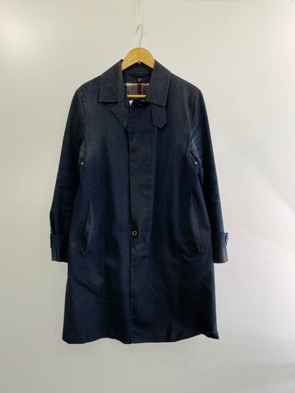 【中古品】【メンズ】 MACKINTOSH PHILOSOPHY マッキントッシュフィロソフィー H1C11-205-29 ステンカラーコート アウター 141-240705-jt-03-min サイズ：40 カラー：ネイビー 万代Net店