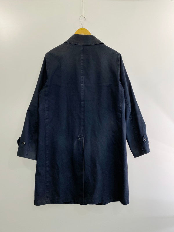 【中古品】【メンズ】 MACKINTOSH PHILOSOPHY マッキントッシュフィロソフィー H1C11-205-29 ステンカラーコート アウター 141-240705-jt-03-min サイズ：40 カラー：ネイビー 万代Net店