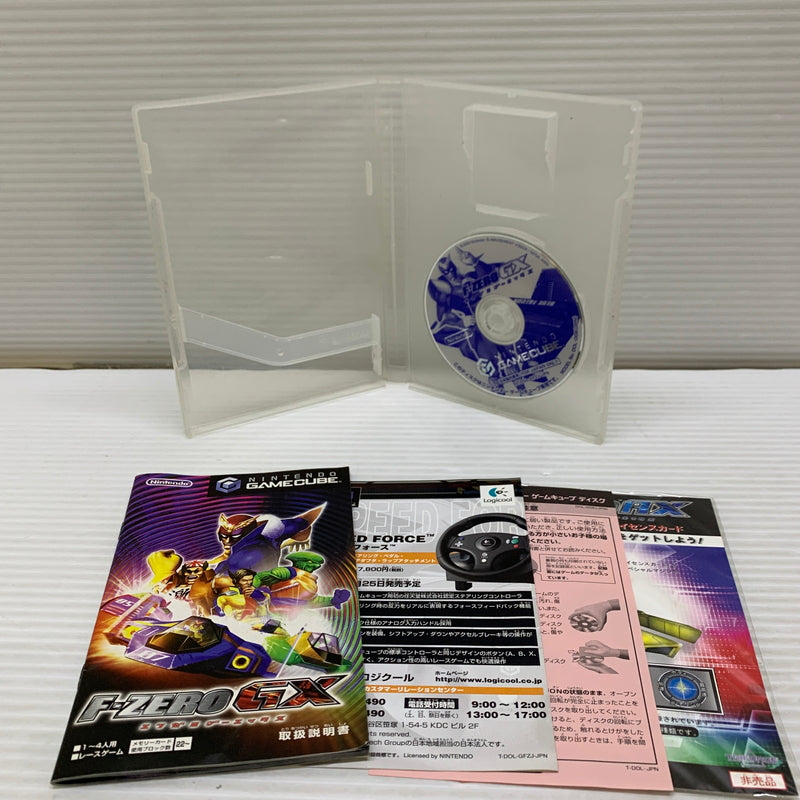 【中古品】 Nintendo GCソフト エフゼロジーエックス F-ZERO GX ゲームソフト ゲームキューブソフト 023-260426-hu-09-min 万代Net店