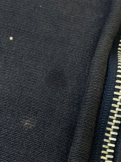 【現状渡し品】【レディース】 LADY CHAMPION レディチャンピオン USA製 80S TIE-DYE COLLEGE LOGO ZIP HOODIE ロゴジップ フーディー パーカー 170-240622-me-26-min サイズ：S カラー：ネイビー系 万代Net店