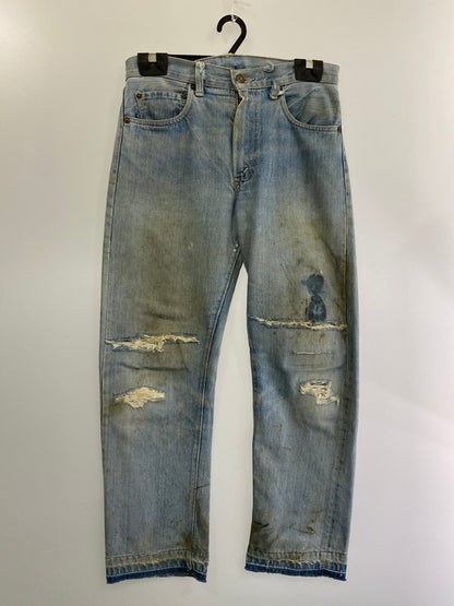 【中古品】【メンズ】 Levi's リーバイス 刻印8 スモールE 脇割り 42TALON 70S 66前期 505 DENIM PANT デニムパンツ ボトムス 157-240620-jt-02-min サイズ：W31 カラー：ライトインディゴ 万代Net店