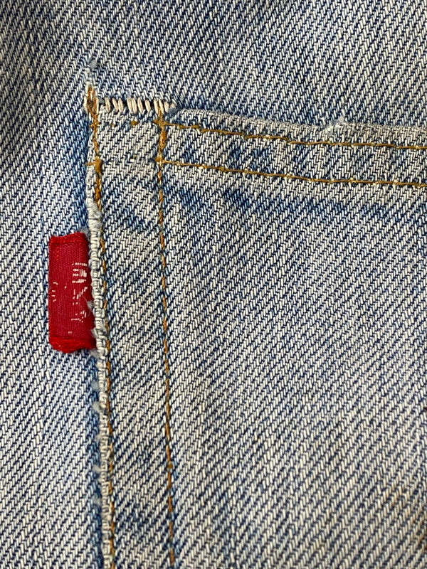 【中古品】【メンズ】 Levi's リーバイス 刻印8 スモールE 脇割り 42TALON 70S 66前期 505 DENIM PANT デニムパンツ ボトムス 157-240620-jt-02-min サイズ：W31 カラー：ライトインディゴ 万代Net店