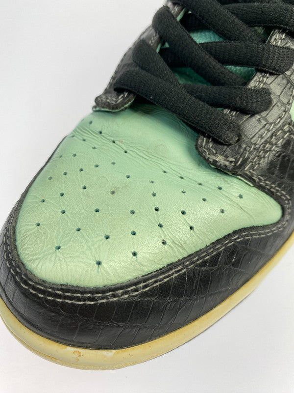 【中古品】【メンズ】 NIKE SB ナイキエスビー × DIAMOND SUPPLY CO. 304292-402 DUNK LOW PRO SNEAKER ダイアモンドサプライ スニーカー シューズ 靴 160-240618-ab-17-min サイズ：27.0cm カラー：ブラック/ミント系 万代Net店