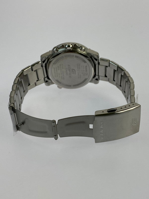 【中古美品】【メンズ】 CASIO カシオ EDIFICE- ECB-20YD-1AJF アナデジ ソーラー腕時計 ウォッチ 197-240711-me-22-min カラー：シルバー 万代Net店