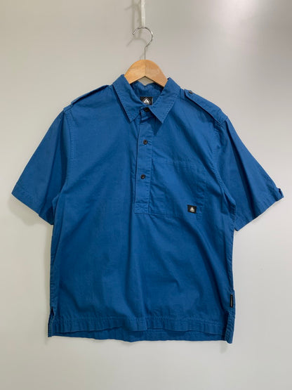 【中古品】【メンズ】 90’s PULLOVER SHIRT S20812GOI 90年代 プルオーバーシャツ トップス 146-260409-SH-49-min サイズ：S カラー：ブルー 万代Net店